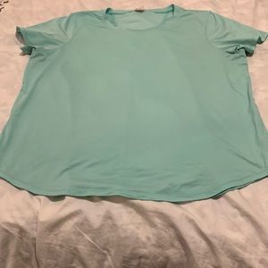 Sport top. XL. Aqua green.